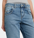 Isabel Marant Dromie mid-rise straight jeans