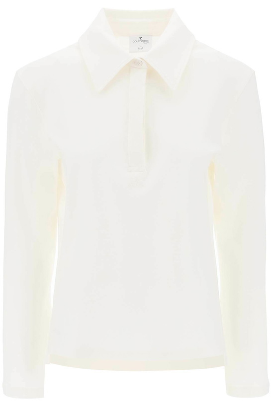 Photo: Courrèges Cotton Piquã© Polo Shirt