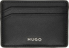 Hugo Black Leather Card Holder