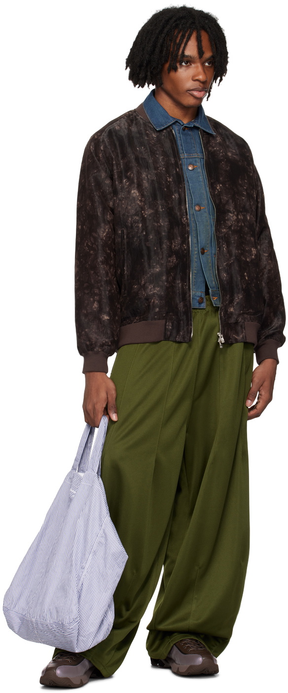NEEDLES Brown B.B. Bomber Jacket Needles