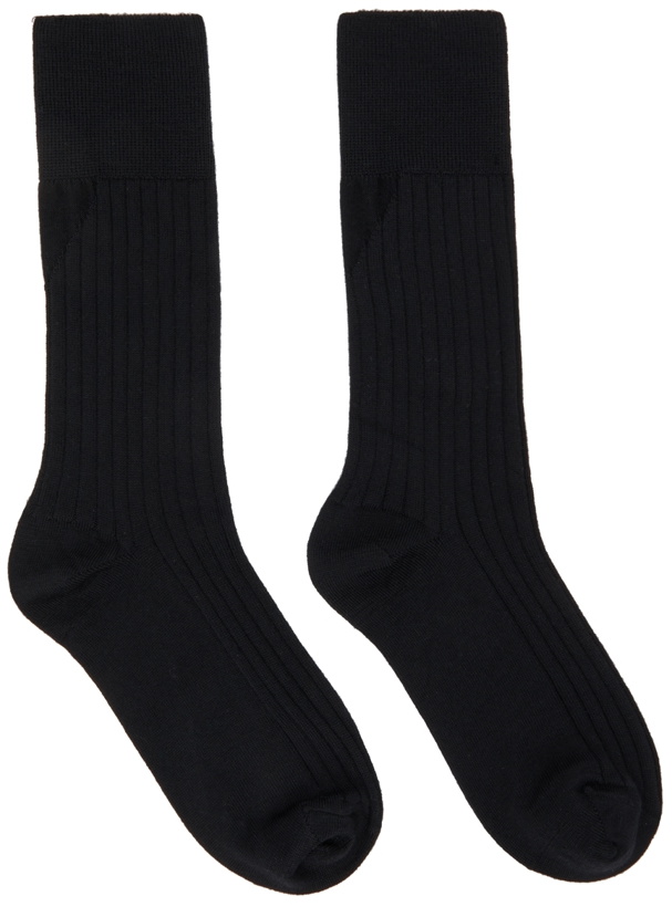 Photo: Bottega Veneta Black Cashmere Socks