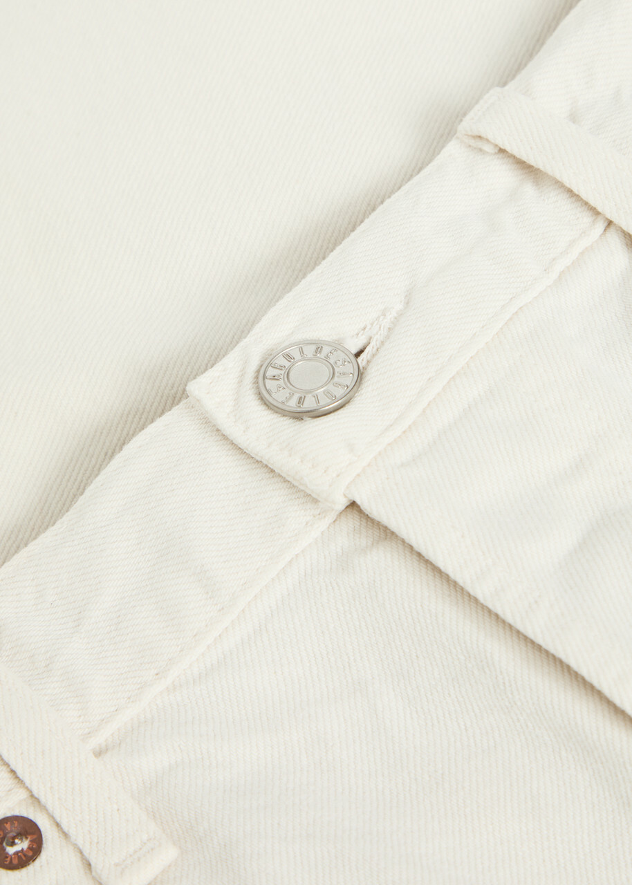Agolde Magnus Straight-leg Jeans White