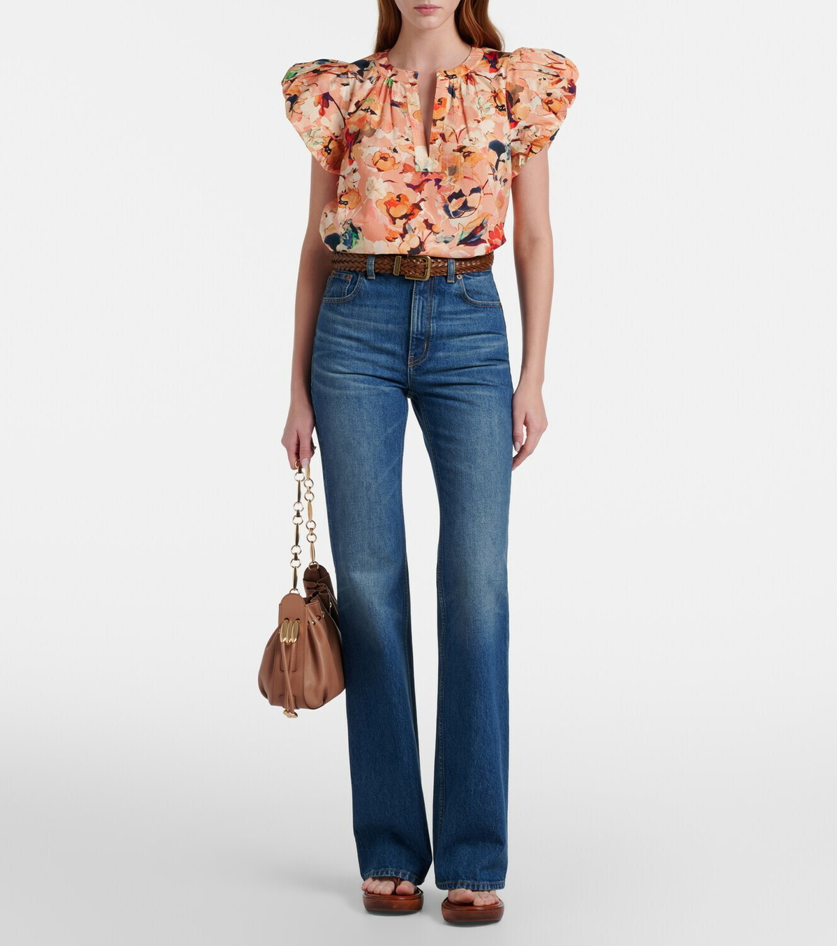 Ulla Johnson Floral cotton top