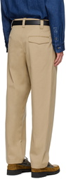 A.P.C. Beige Renato Trousers