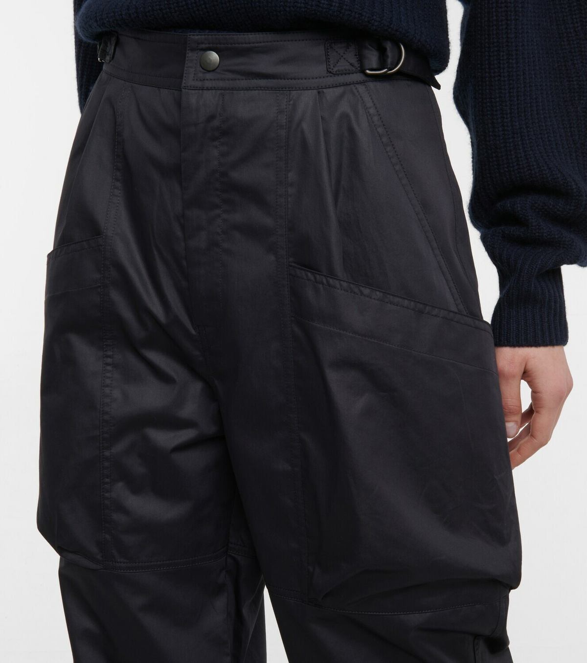 【Isabel Marant】 Ferima high-rise taperedコットンパンツ Isabel Marant - Ferima high-rise tapered cotton pants Isabel