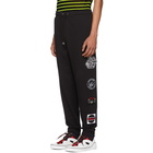 McQ Alexander McQueen Black Patch Dart Lounge Pants