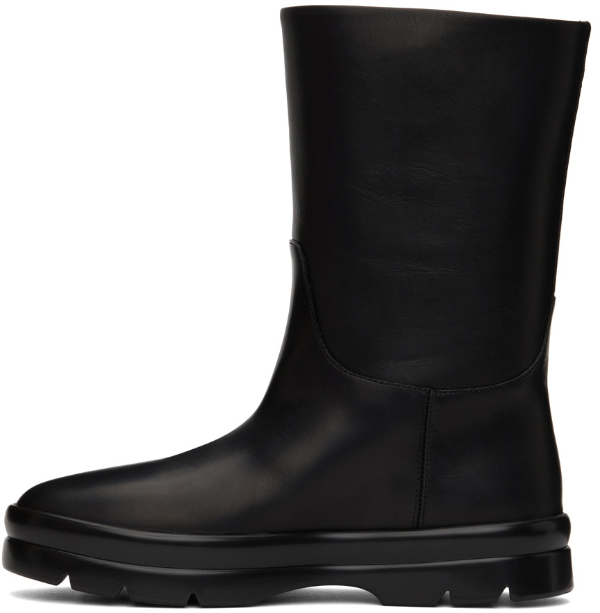 The Row Black Billie Low Boots The Row