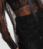 Dolce&Gabbana Floral lace blouse