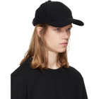 BALMAIN Black Wool Cap