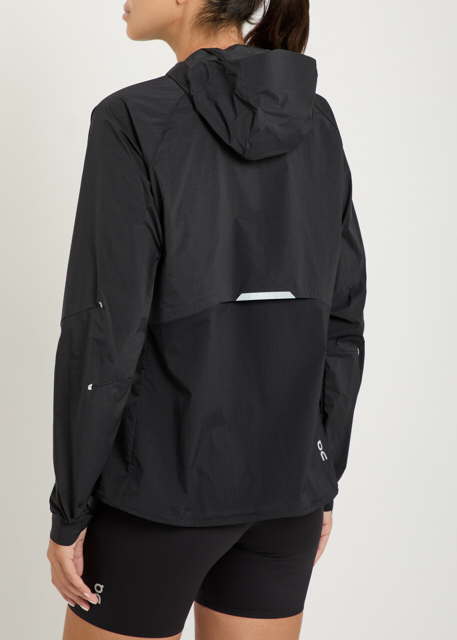 ON Core Hooded Shell Jacket Black
