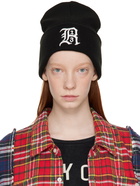 R13 Black Logo Beanie