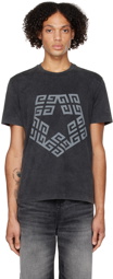 Givenchy Gray Print T-Shirt