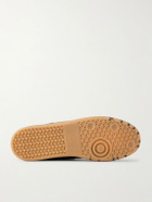 Maison Margiela - Replica Paint-Splattered Leather Sneakers - Black