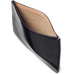 Il Bussetto - Polished-Leather Cardholder - Men - Black