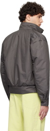 Paloma Wool Gray Tate Bomber Jacket