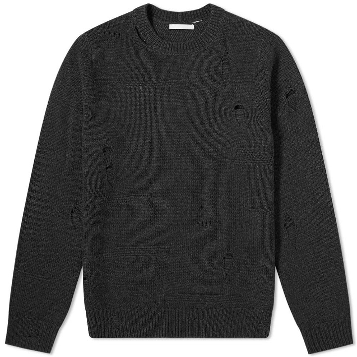 Photo: Helmut Lang Distressed Crew Knit