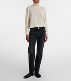 The Row Booker low-rise straight jeans