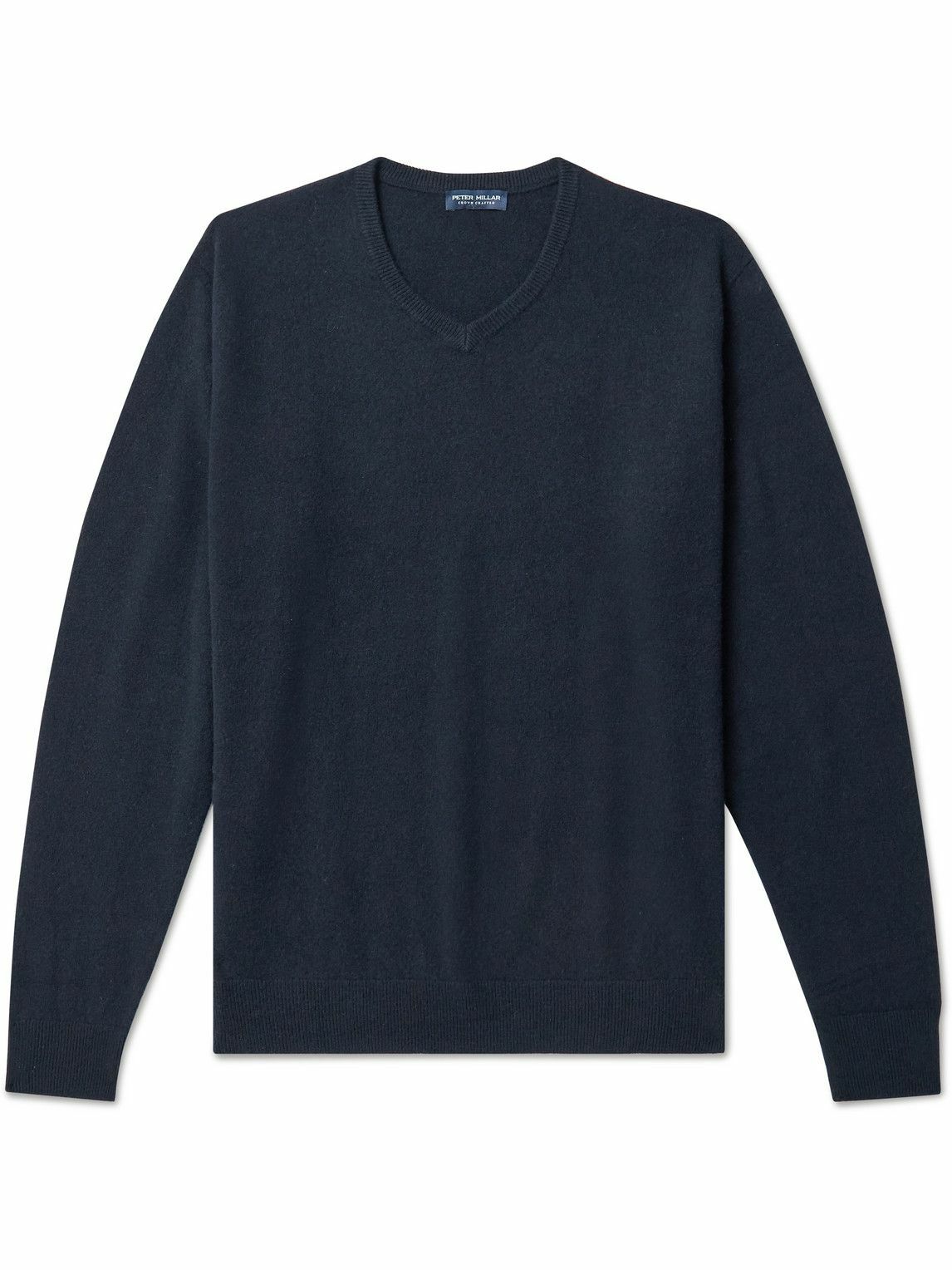 Peter Millar - Journeyman Merino Wool And Cashmere-Blend Sweater - Blue ...