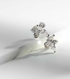 Repossi Serti Sur Vide 18kt white gold single ear cuff with diamonds