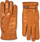 Hestra - Jake Wool-Lined Leather Gloves - Brown