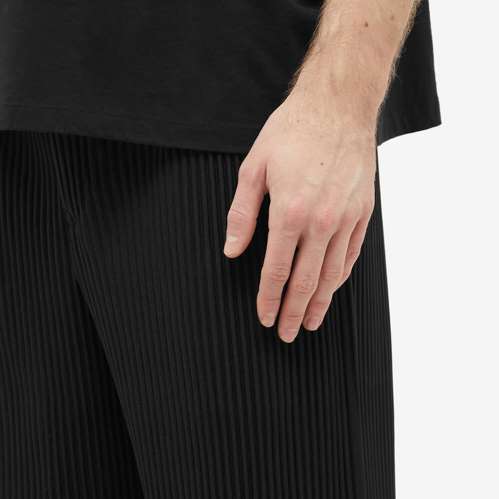 Issey Miyake Men black harem trousers with pleats on the waist and hems - V  A N II T A S
