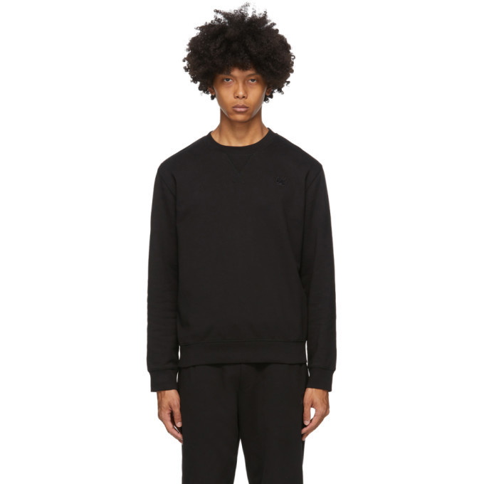 Photo: McQ Alexander McQueen Black Overlock Swallows Sweatshirt