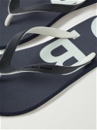 Orlebar Brown - Haston Logo-Debossed Rubber Flip Flops - Blue