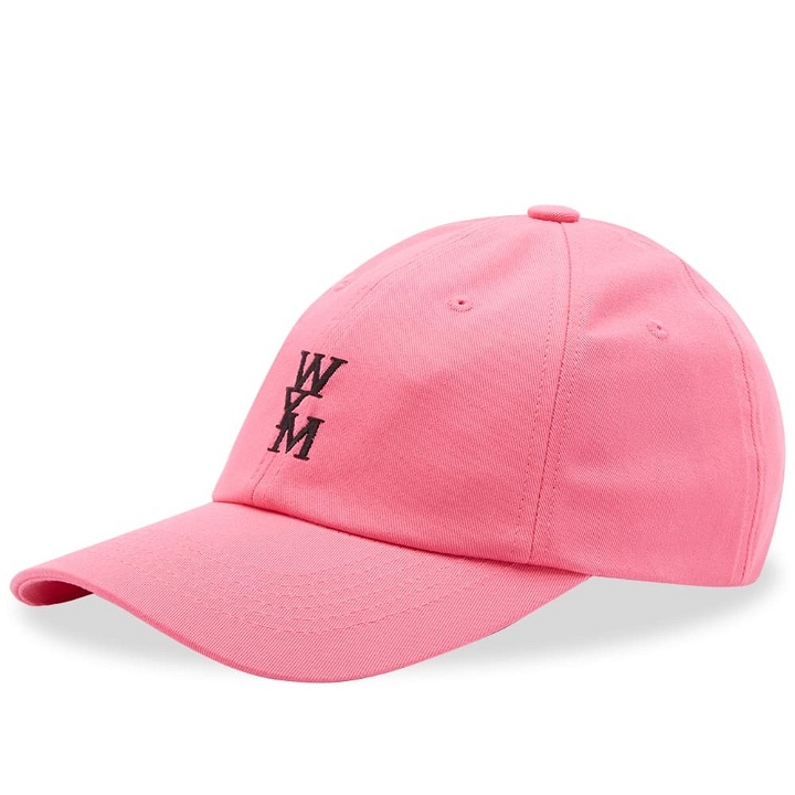 Photo: Wooyoungmi Men's WM Logo Cap in Pink