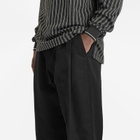 Metalwood Studio Men's Elastic Waist Baggy Pants in Black