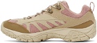 Merrell 1TRL Pink & Beige Moab Mesa Luxe Eco Sneakers