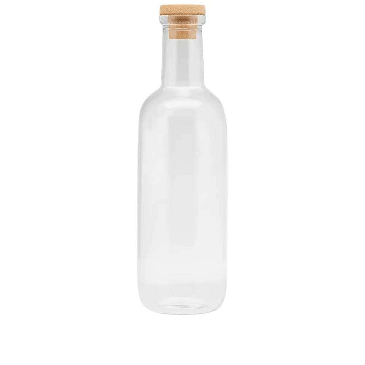 Photo: HAY Bottle with Cork Stopper in Clear