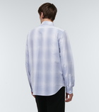 Loewe - Checked cotton poplin shirt