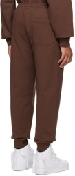 Helmut Lang Brown Societas Lounge Pants