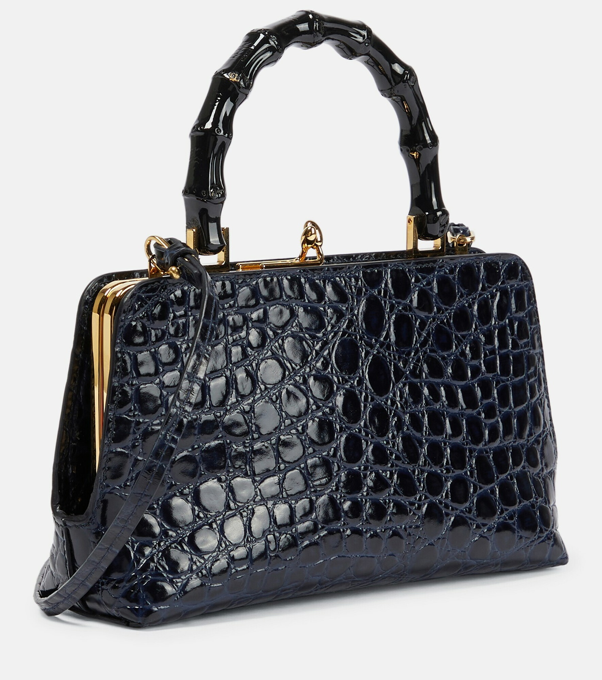 ★Jil Sander★ 24SS Crocodile Mini Crossbody Bag J07WG0019 P Flap Small Woman | Jil Sander Official Online Store