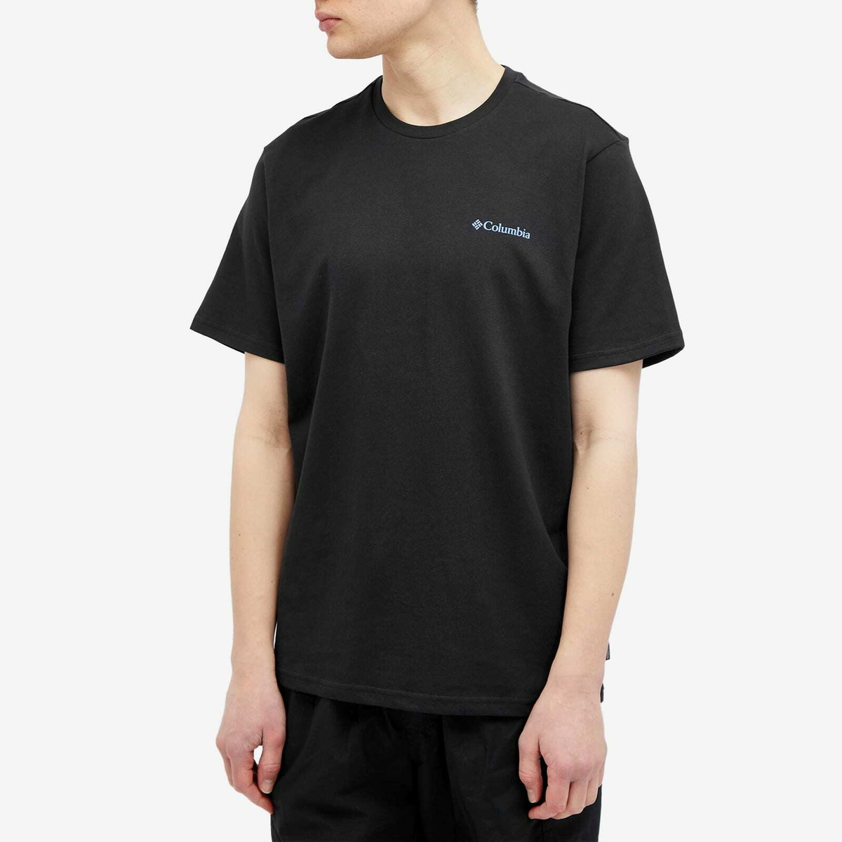 Columbia Men's Explorers Canyon™ Tribe Back Print T-Shirt in Black