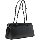 Jil Sander Black Tangle Tent Bag