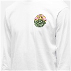 Hikerdelic Men's Original Logo Long Sleeve T-Shirt in White