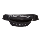 Kenzo Black Sport Logo Bum Bag