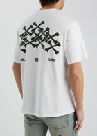 Amiri Bones Logo Cotton T-shirt White
