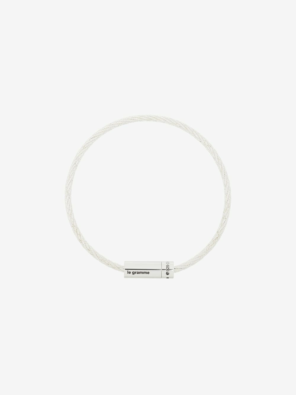 Le Gramme Sterling Silver Le 9g Polished Cable Bracelet