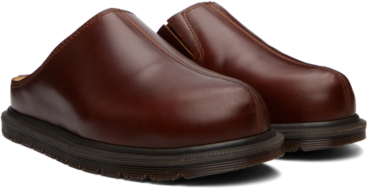 Dr. Martens Brown San Mule Loafers