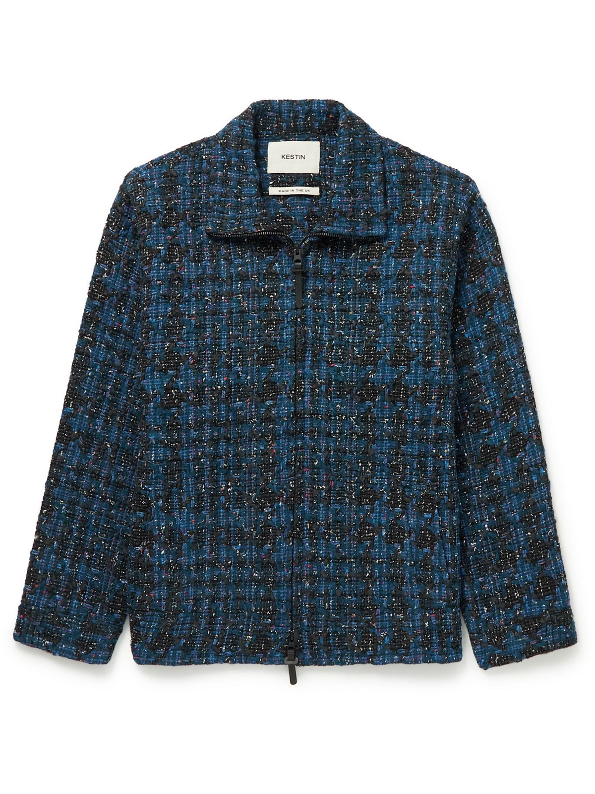 Kestin - Bernat Wool-Blend Tweed Jacket - Blue Kestin Hare