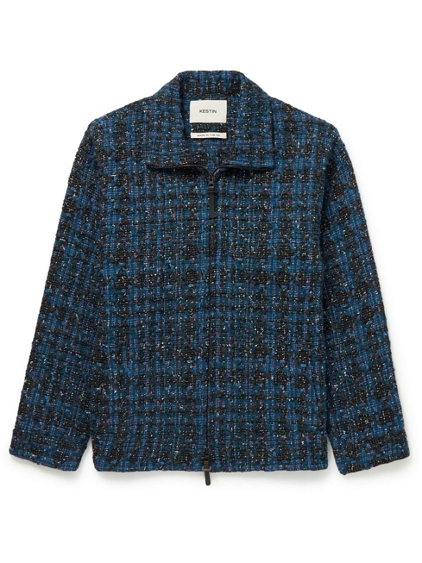 Photo: Kestin - Bernat Wool-Blend Tweed Jacket - Blue