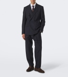 Dolce&Gabbana Pinstripe double-breasted wool-blend blazer