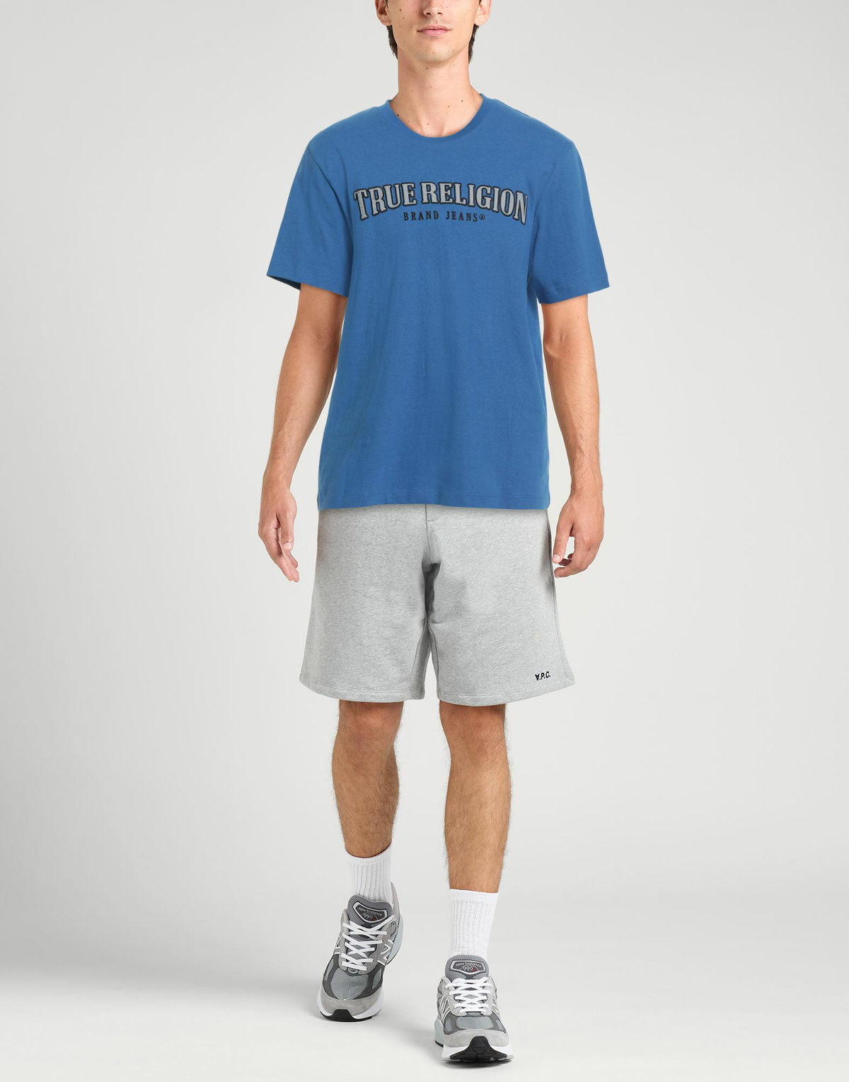 True Religion Mens T-shirt in Navy
