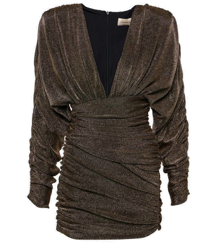 Photo: Alexandre Vauthier Ruched minidress