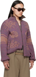Magliano Pink Flower Camion Jacket