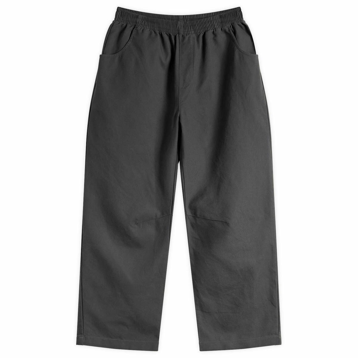 Bound Men's Porto Cotton Trousers in Charcoal