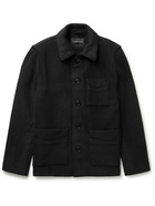 Club Monaco - Wool-Blend Chore Jacket - Black