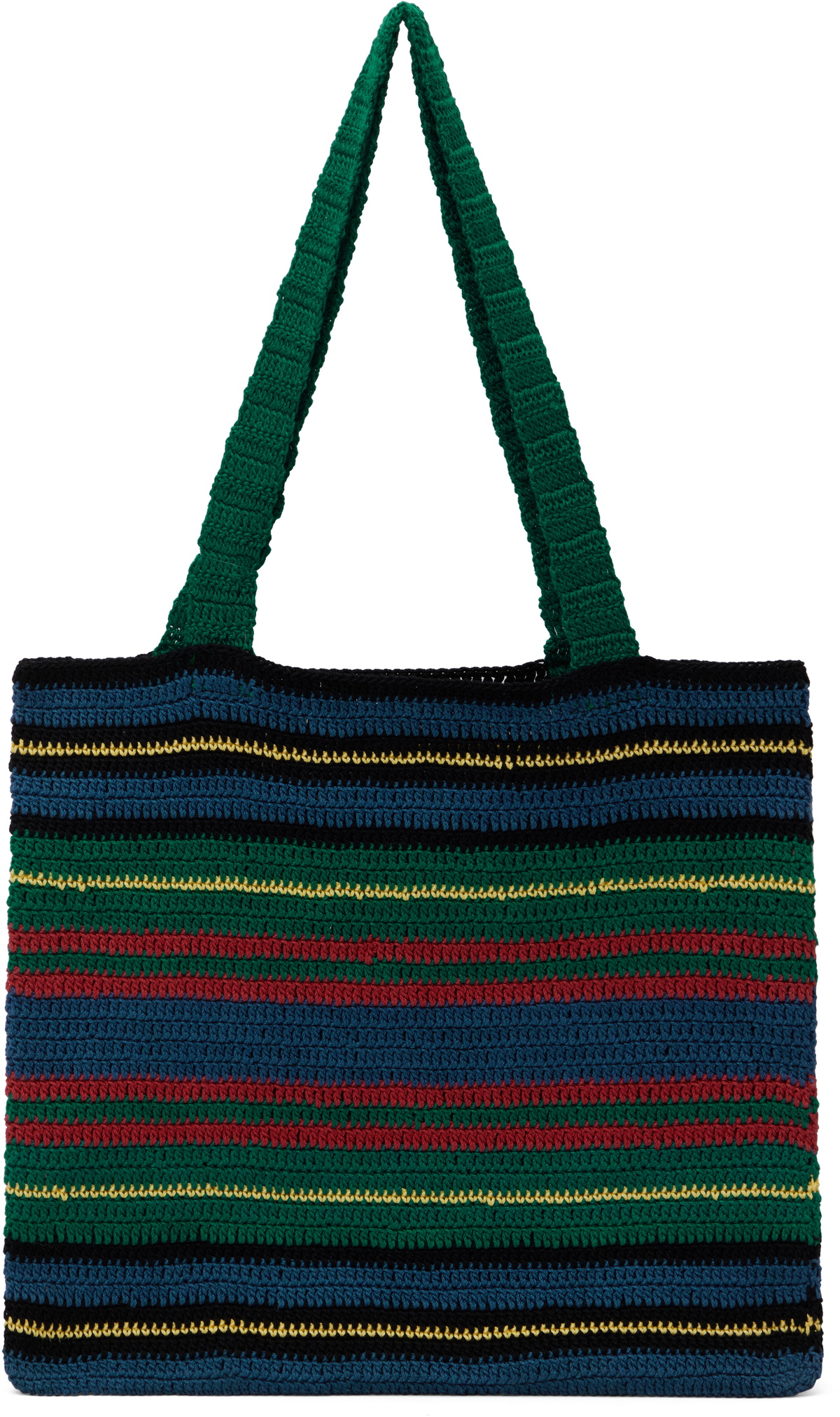 Bode Multicolor Riverbank Crochet Tote Bode